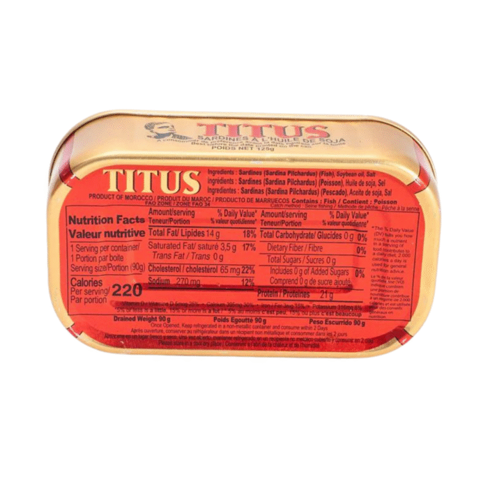 Red Titus Sardines