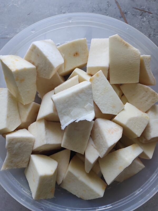 Nigerian food in South Africa - White Yam