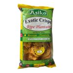 Asiko Plantain Chips Sweet Unsalted